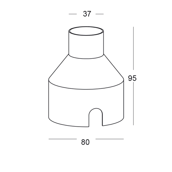 Lampa najazdowa Grund 802401206 Elkim LED 3W 4000K wpust IP67 stal