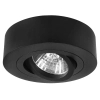 Oprawa halogenowa okrągła 224+64 Domeno LED regulowany kąt światła czarna
