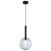 Okrągła wisząca lampa NIKO BLACK ML0329 na korytarz czarna