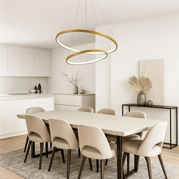 Pierścień lampa wisząca Beliza 72348 LED 75W 3000-65000K złoty