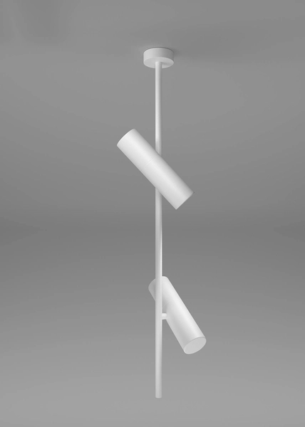 Lampa sufitowa wisząca Elti C021CL-02W podwójne tuby białe