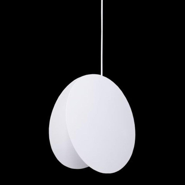 Designerski zwis Pills ST-5819 L WHITE L Step do salonu płatki białe