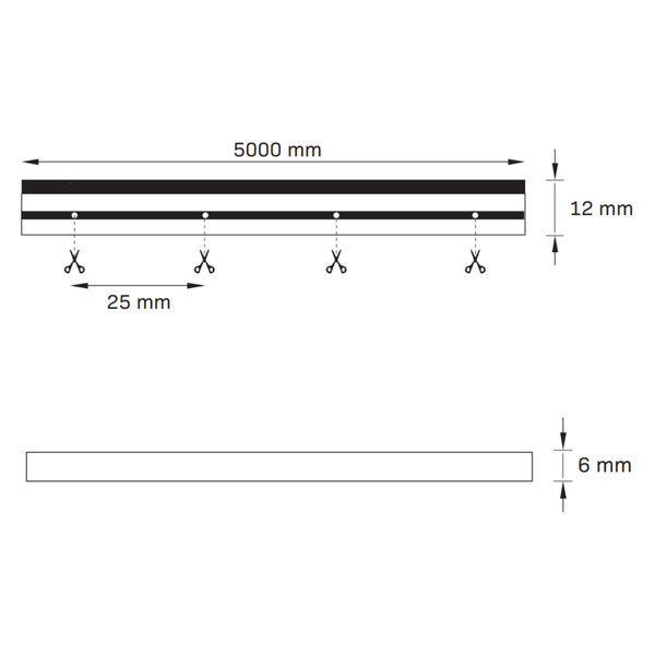 Ledowa taśma NEON 315045 LED 27W IP65 biały niebieski