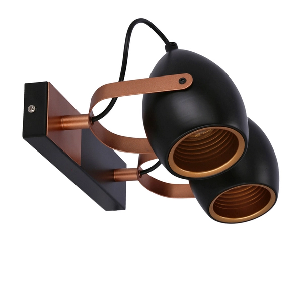 Lampa sufitowa z regulacją Anica 92-81797 Candellux czarna miedziana