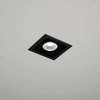 LAMPA sufitowa EBINO 3304 Shilo podtynkowa OPRAWA metalowy wpust kwadratowy czarny