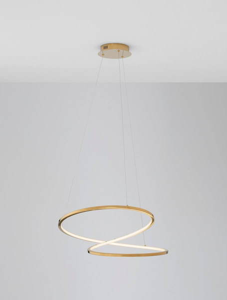 Stylowa lampa wisząca CELAYA LE42761 nad stół LED 40W 3000K złota