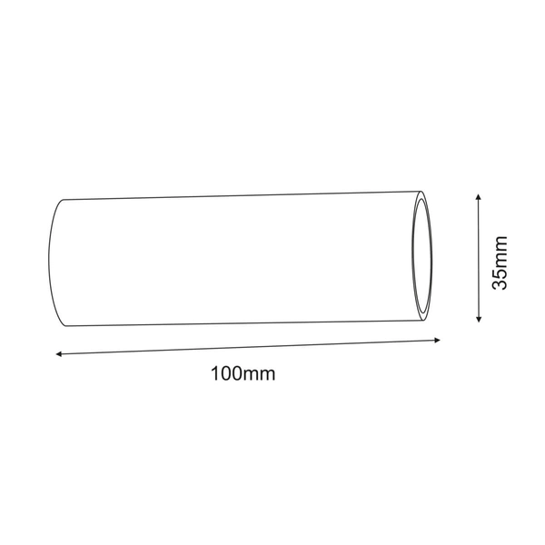 System modułowy Mafra 5104 Shilo łącznik rurkowy linki czarny