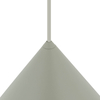 Salonowa lampa wisząca ZENITH 11482 stożek szałwiowy