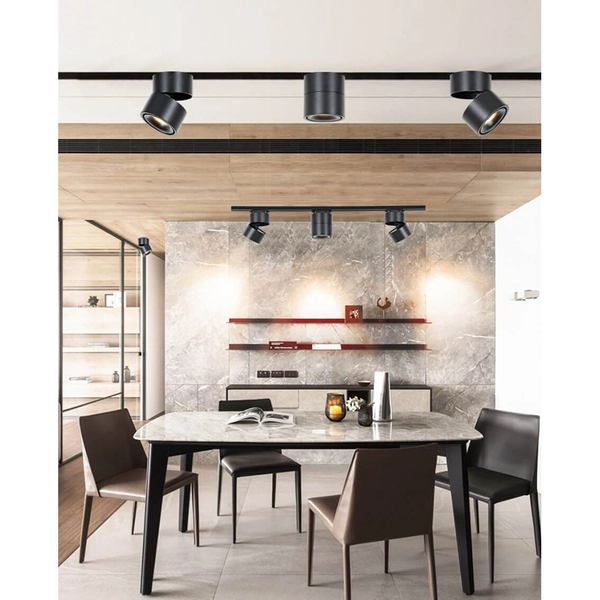 Reflektor szynowy 3-fazowy Posh Cree LED 12W 3000K czarny