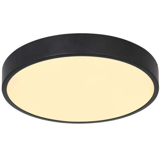 Lampa sufitowa LUCENA 12368-30 okrągła metalowa LED 28W 4000K plafon czarny