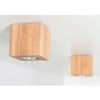 Drewniana LAMPA sufitowa WOODDREAM 2076174 Spotlight ekologiczna OPRAWA skandynawska kostka cube downlight dąb olejowany