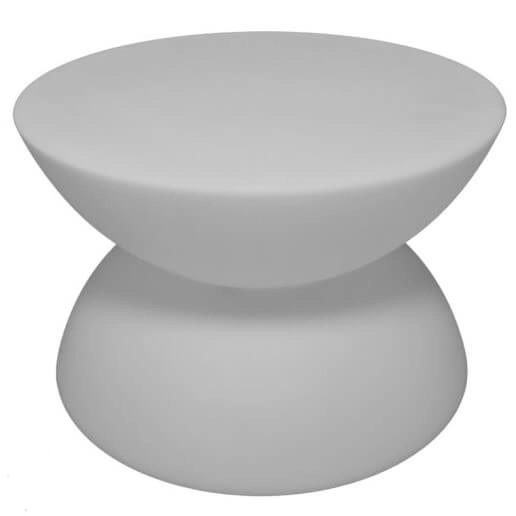 Stolik ogrodowy Party ES-TB017 Step LED 5W RGBW IP65 zmienna barwa biały