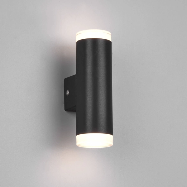 Kinkiet ścienny góra-dół RAY 283110232 LED 4W 3000K IP44 do łazienki czarny