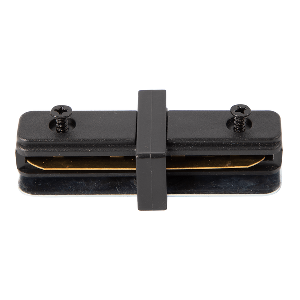 Prosty łącznik jednofazowy Track Light ML0708 metalowy czarny