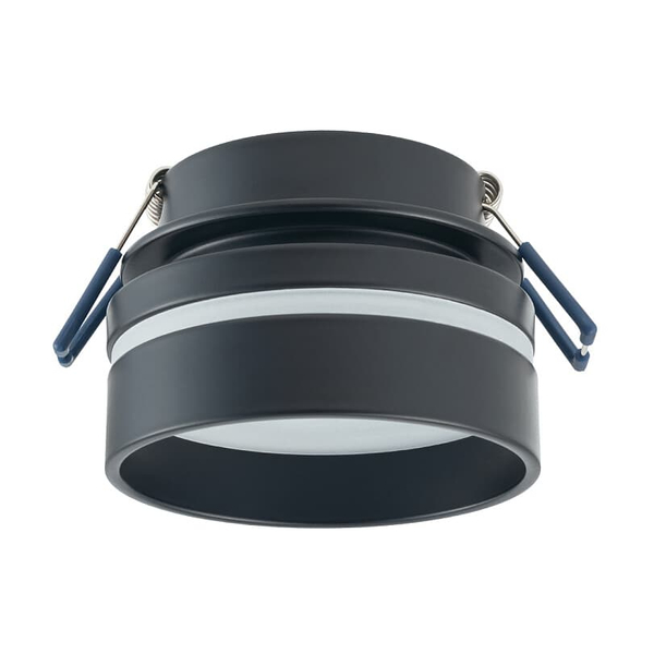 Lampa podtynkowa punktowa Mljet 10493 Nowodvorski tuba okrągła czarna