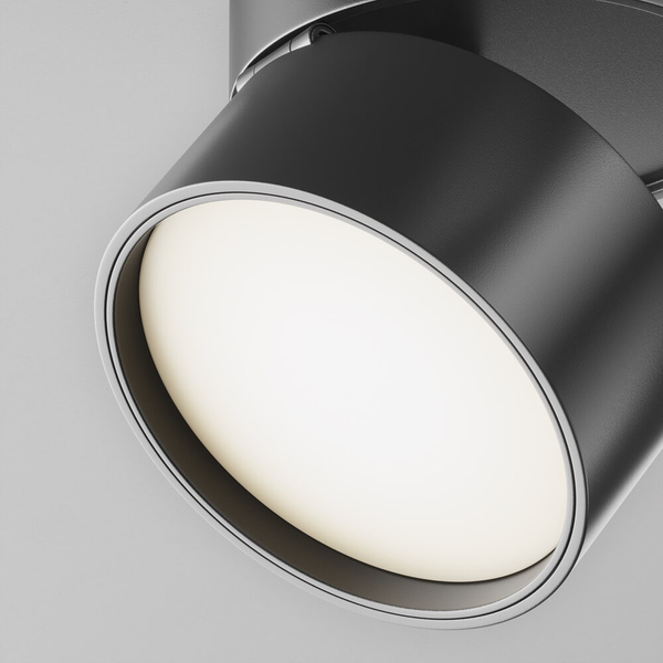 Natynkowa lampa sufitowa Onda C024CL-L12B4K LED 12W 4000K oczko czarne