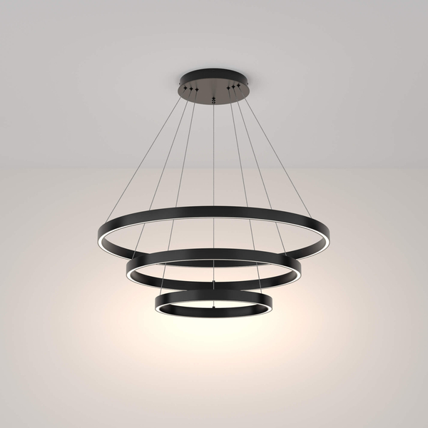 Regulowana lampa wisząca Rim MOD058PL-L100B4K LED 115W 4000K czarna