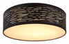 Sufitowa lampa Tunno 15342D 1 nad łóżko LED 20W 3000-4000-6000K czarna