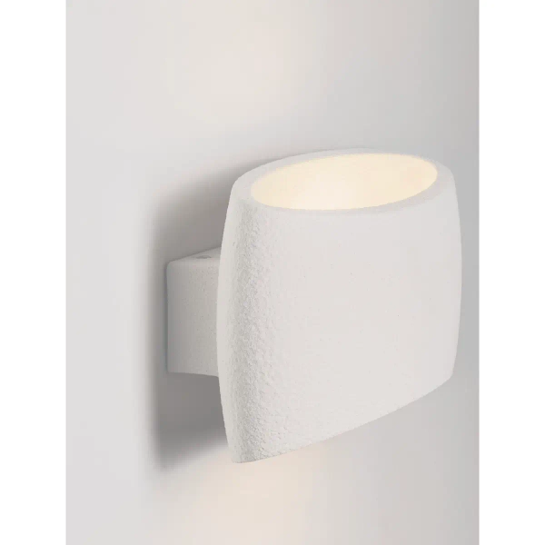 Gipsowa lampa ścienna LORVINA LE45574 do jadalni biała