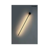 Minimalistyczna lampa ścienna Ombre listwa LED 8W czarna