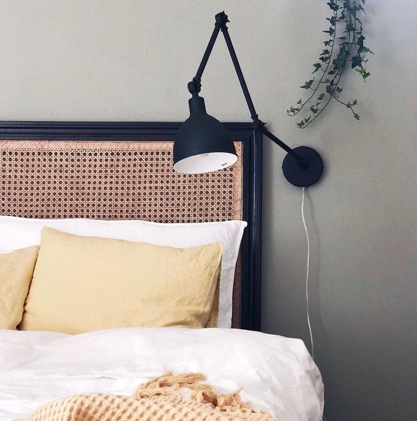 Industrialna lampa ścienna Bazar 2827660-4000 By Rydens regulowana czarna