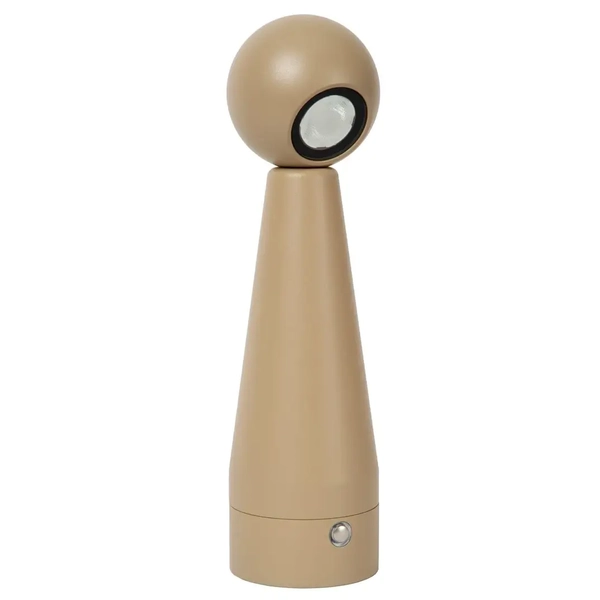 Stołowa lampa Ipsos 33500/03/41 Lucide LED 3W 3000K metalowa szara