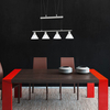 Lampa wisząca do salonu STAMINA 3751041-07 nad stół biała nikiel