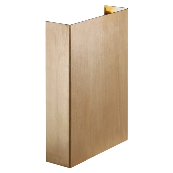 Ścienna lampa zewnętrzna Fold 2019051035 LED 10,4W 3000K IP54 mosiądz