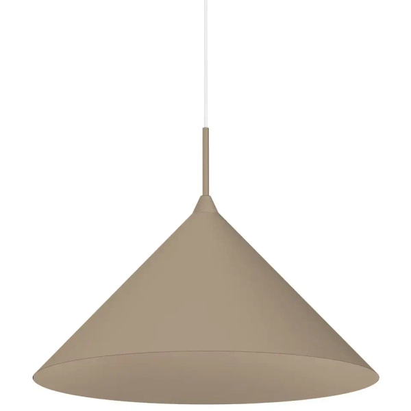 Lampa wisząca do jadalni Capital MLP2470 stożek regulowana beżowy