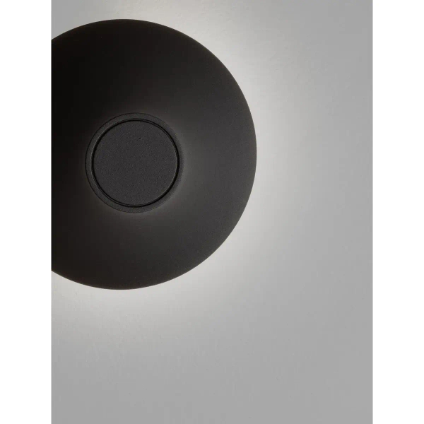Oczko ścienne ledowe QUERILO LE75185 LED 11W 3000K IP54 czarna