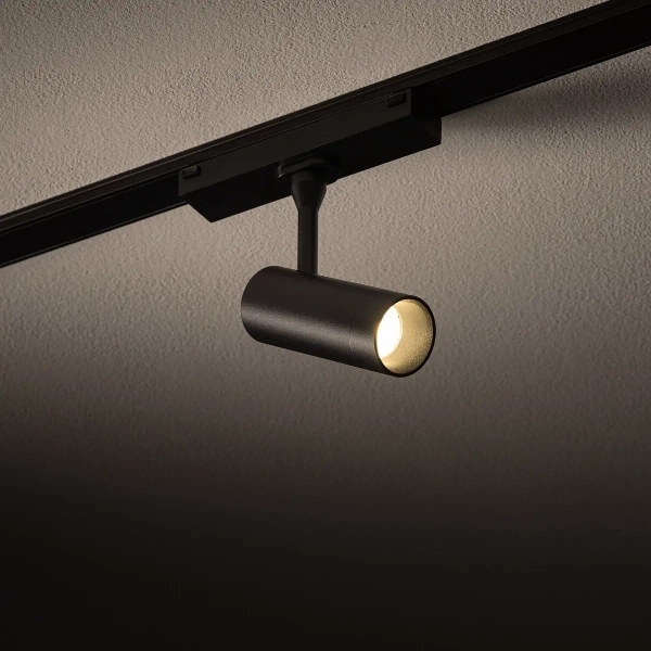 Szynowa lampka led 1-obwodowa 11314 LED 5W 3000K czarny