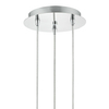 Lampa zwisowa Lyall LYA0350 Dar Lighting nad stół kryształowa chrom