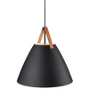 Lampa wisząca jadalniana Strap 84353003 Nordlux metalowa czarna