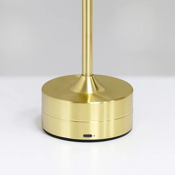 Nocna lampka akumulatorowa Tavolo ML2268 LED 2,5W CCT złoty