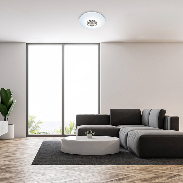 Sypialniana lampa sufitowa Ophelia 5364 LED 24W 3000-6500K pilot chrom