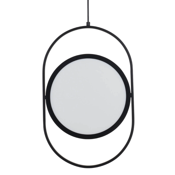 Zwisowa lampa Elipse 60217A-M LED 16W 3000K regulowana czarna
