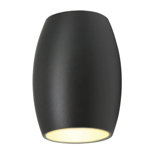Owalny klosz do lampy wiszącej TENTOR AZ3088 Azzardo czarny