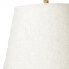 Wisząca lampa abażurowa Sailor 99194/09 marynistyczna biała brązowa