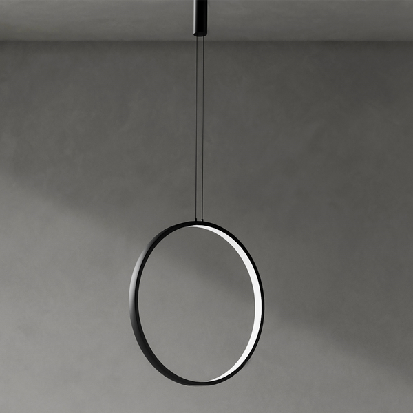 Lampa wisząca koło Massima AZ5253 LED 25W 3000K circle czarny