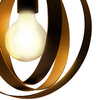 Nowoczesna lampa sufitowa Cortado 5359 metalowe pierścienie czarne