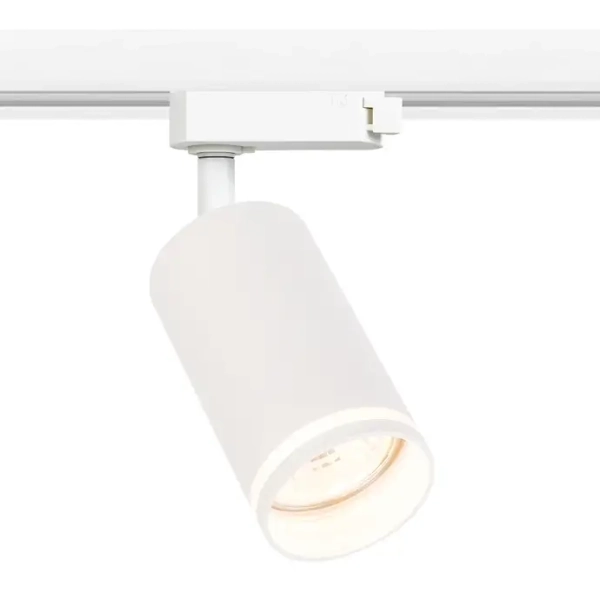 Sufitowa lampa jednofazowa szynowa Pipe Ring Track ML2066 tubka biały