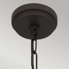 Nowoczesna wisząca lampa Brecken QZ-BRECKEN-2P-OZ-OPAL czarna biała