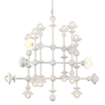 Wisząca lampa nad stół Cadence QN-CADENCE18-WHT do jadalni biały