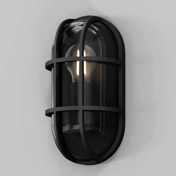 Ścienna lampa zewnętrzna loftowa IP65 grafitowy Candle OUTLET