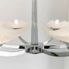 Żyrandol do salonu Ayres AYRES-4CH metalowy glamour chrom