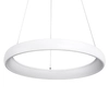 Minimalistyczna lampa wisząca Alessia nad stół LED 50W biała