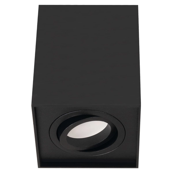 Downlight loftowy BASIC SQUARE C0071 Maxlight do salonu metalowy czarny