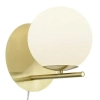 Szklany klosz do lampy Pure G2020-01 kula 16cm okrągły biały