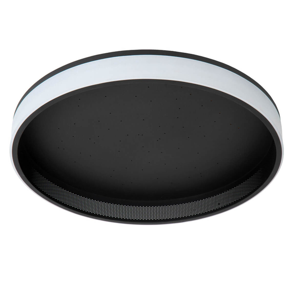 Ściemnialny plafon Estreja 71102/40/30 LED 40+10W 2500-3000K czarny
