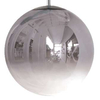 Skandynawska LAMPA wisząca PALLA LP-2844/1P CH Light Prestige loftowa OPRAWA szklany ZWIS kula loft ball srebrna przezroczysta